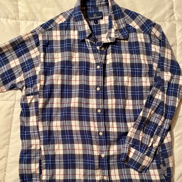 Tops - Lauren James Button-up with Pockets